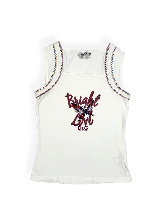 D&G Butterfly Tank ♡ Size XS/S