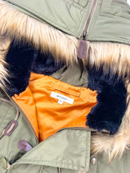 Moussy Military Fur Hood Jacket ♡ S