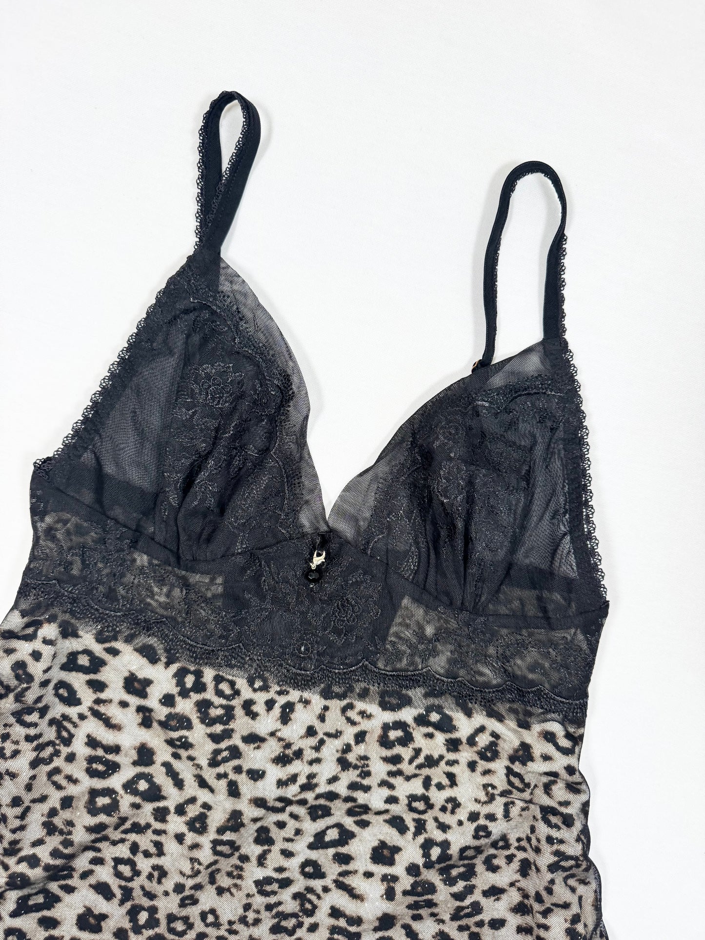 Glitter Leopard Cami ♡ Size S