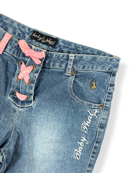 Baby Phat Lace Up Capris ♡ S