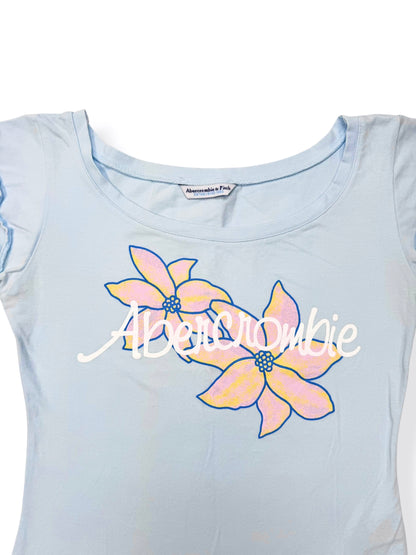 Abercrombie Flower Tee ♡ S
