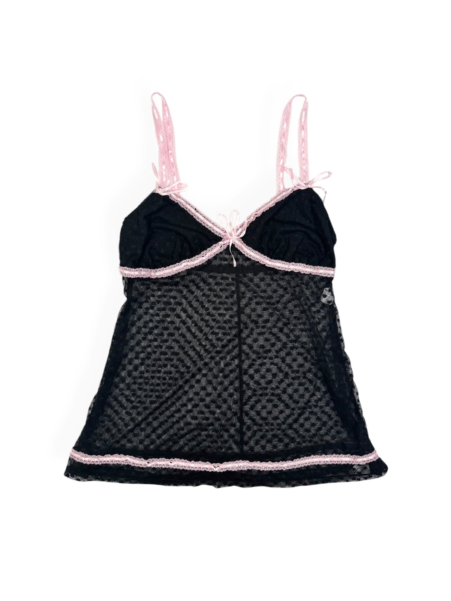 Heart Mesh Cami ♡ Size S