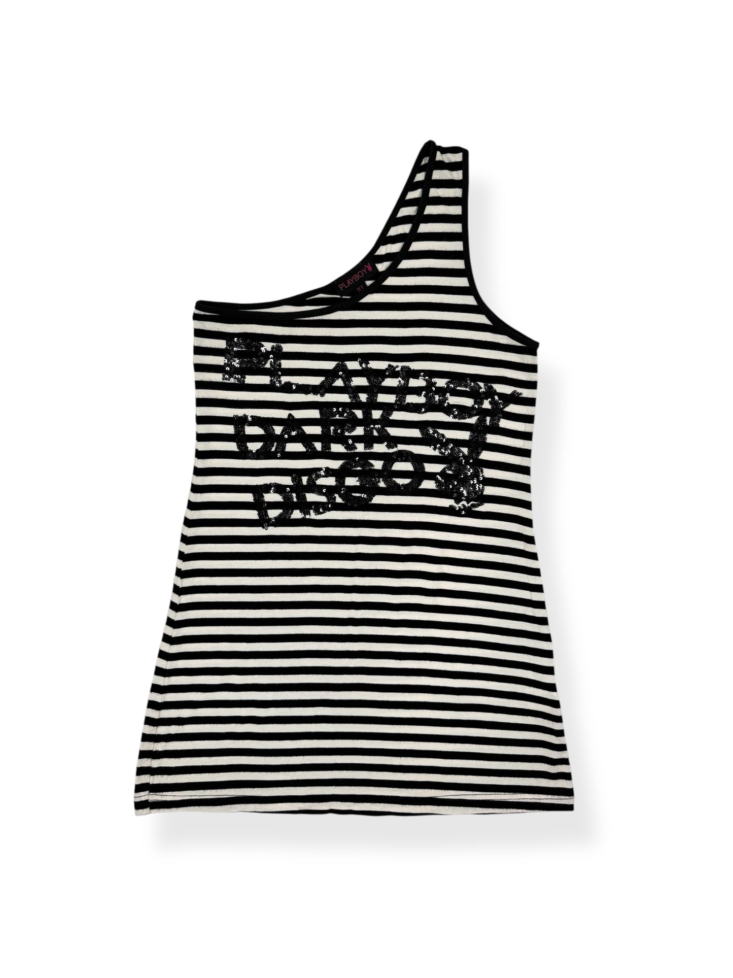Playboy One Shoulder Dress
