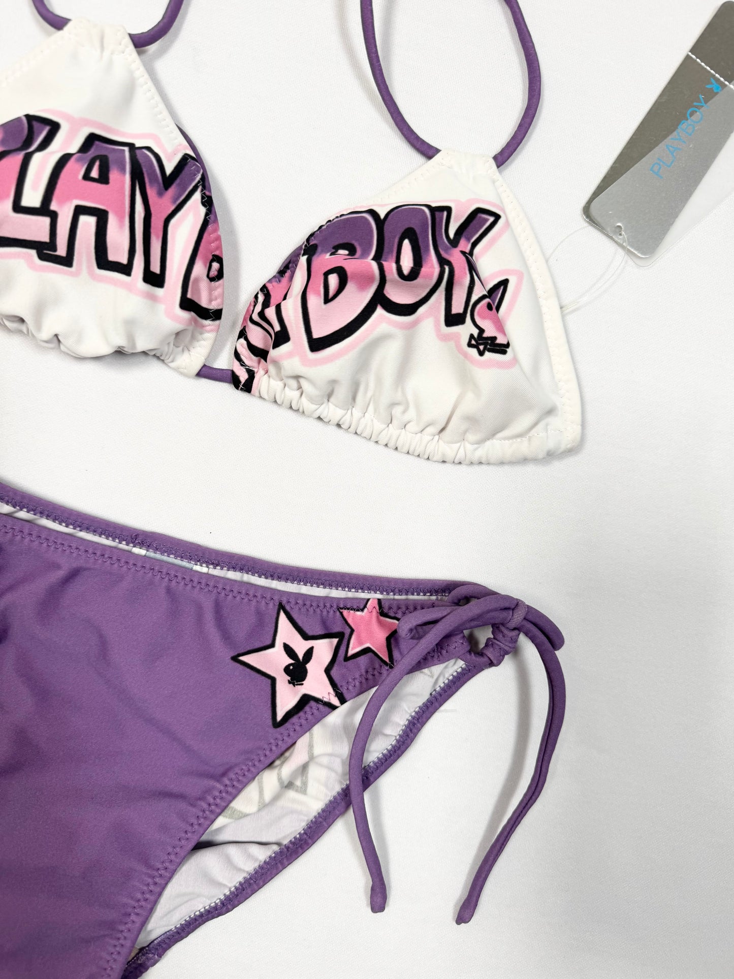 Playboy Purple Airbrush Bikini