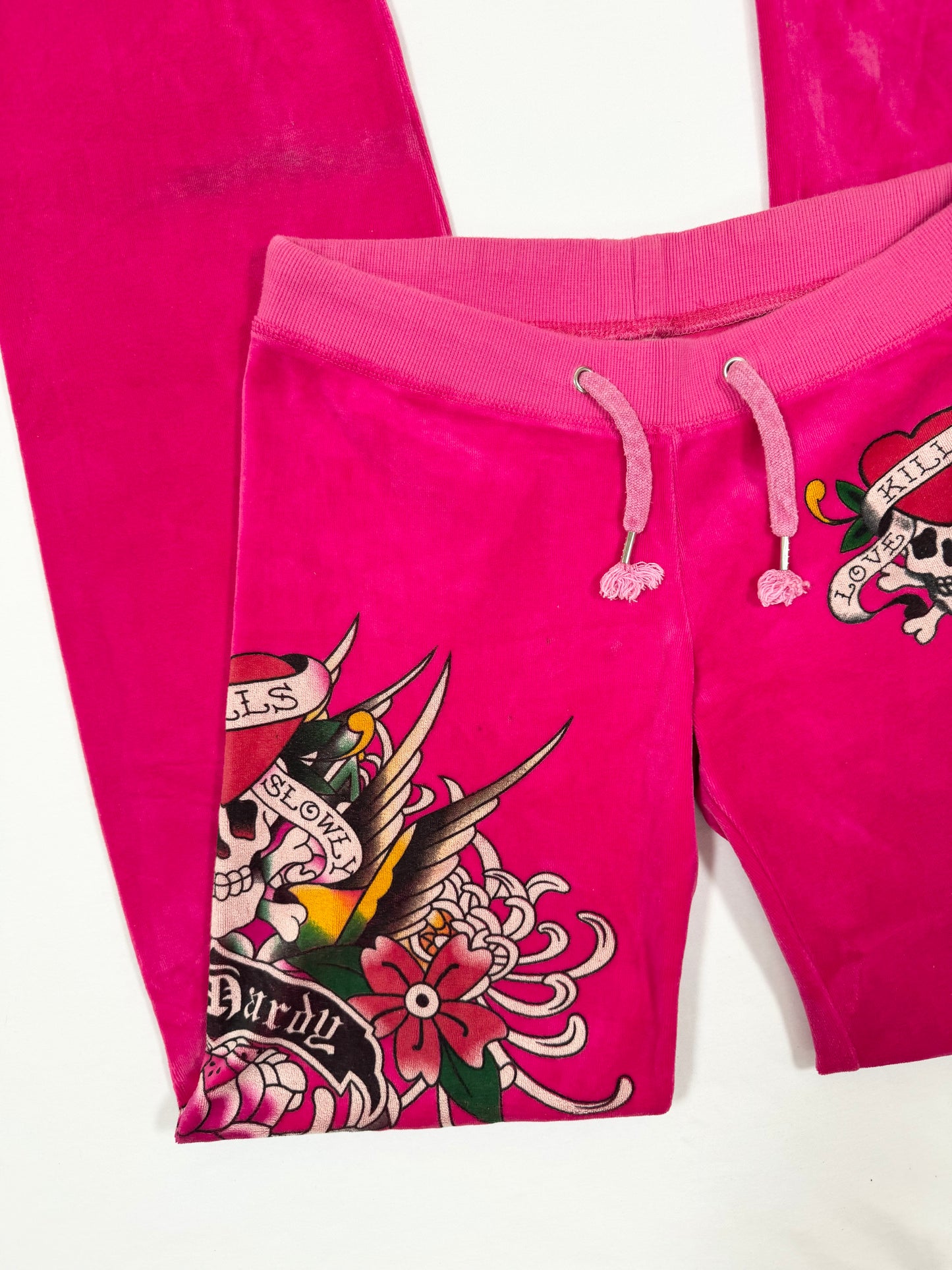 Pink Ed Hardy Tracksuit ♡ L/XL