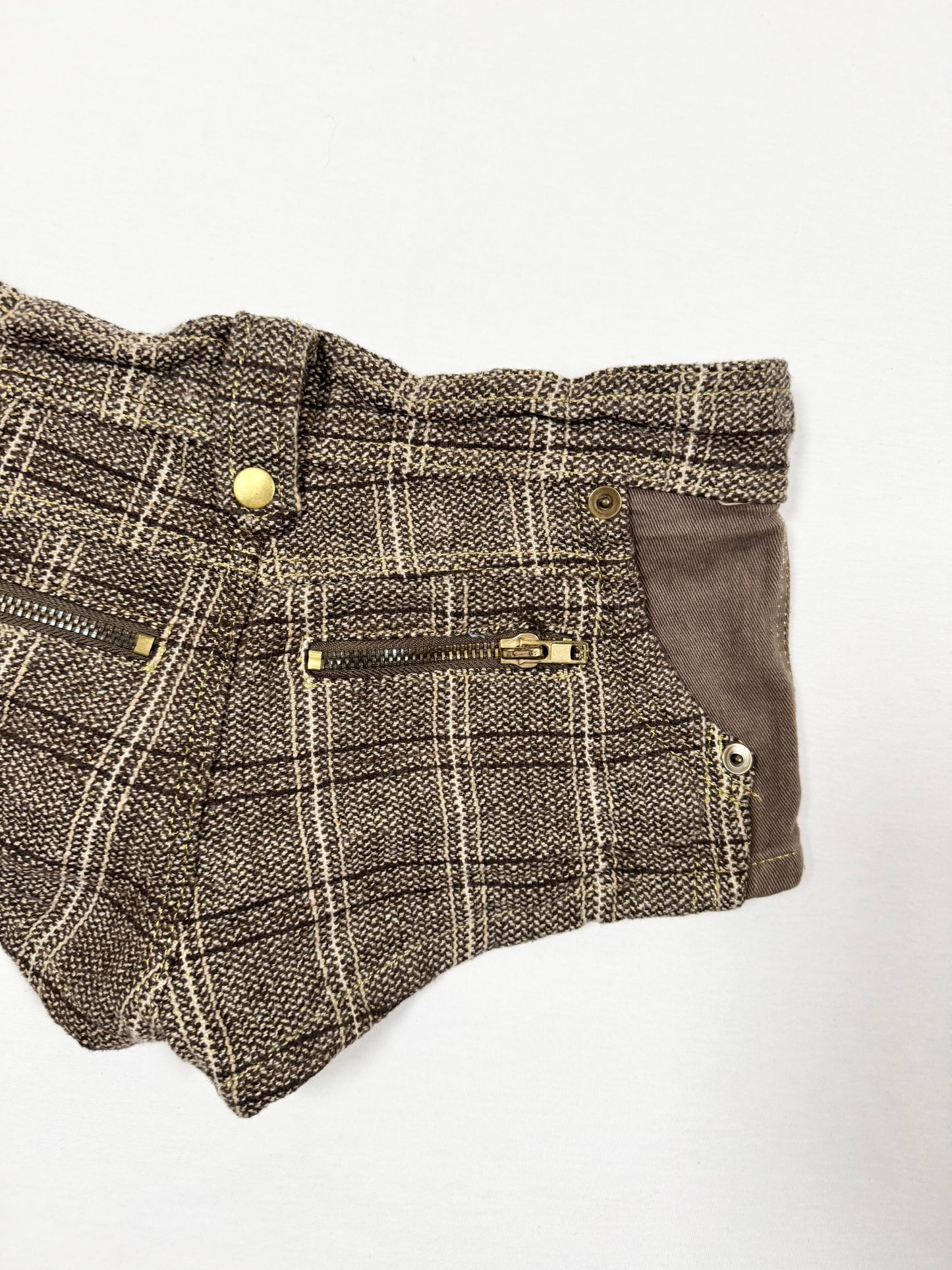Tweed Mini Shorts