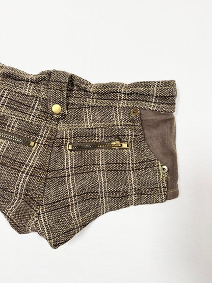 Tweed Mini Shorts
