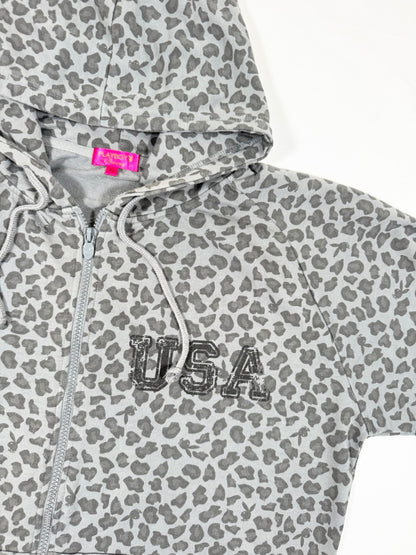 Playboy Leopard Hoodie ♡ Size XL