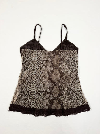 Snakeprint Micromesh Cami  ☆ S