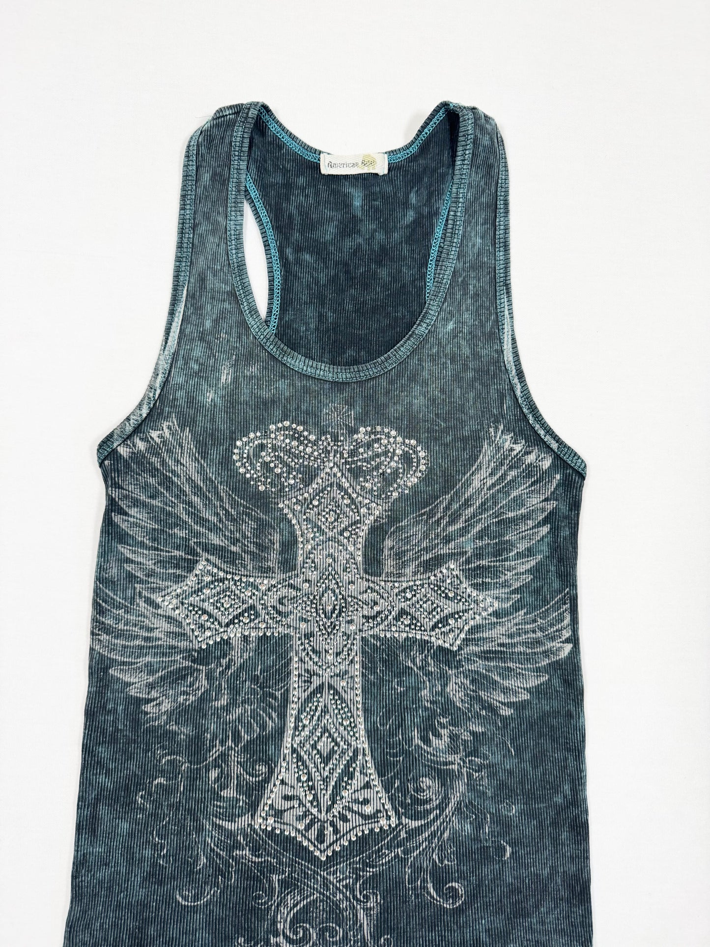 Grunge Cross Tank ♡ Size M