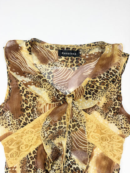 Animal Print Tank ♡ XS
