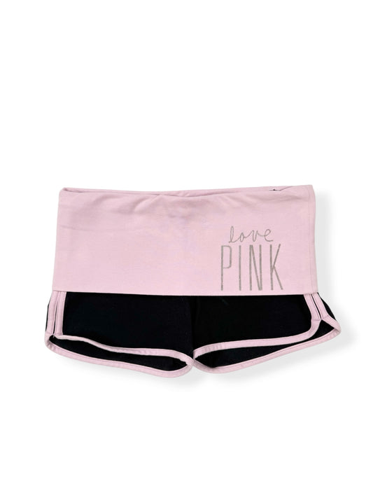PINK Fold Over Mini Shorts ♡ XS