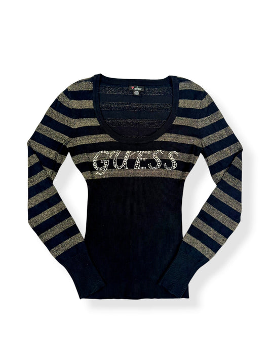 Guess Gold & Black Knit ♡ M