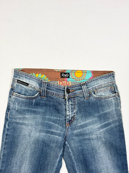 D&G Apple Flared Jeans ♡ Size XS