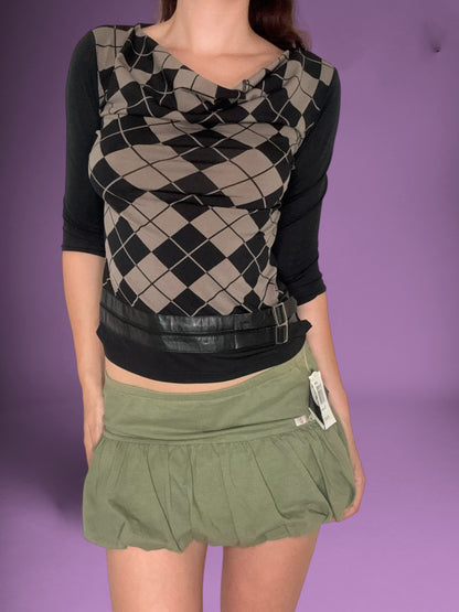 Morgan De Toi Buckle Top ♡ Size S