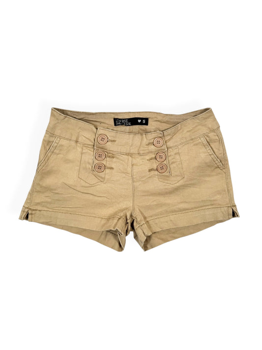 Button Mini Shorts