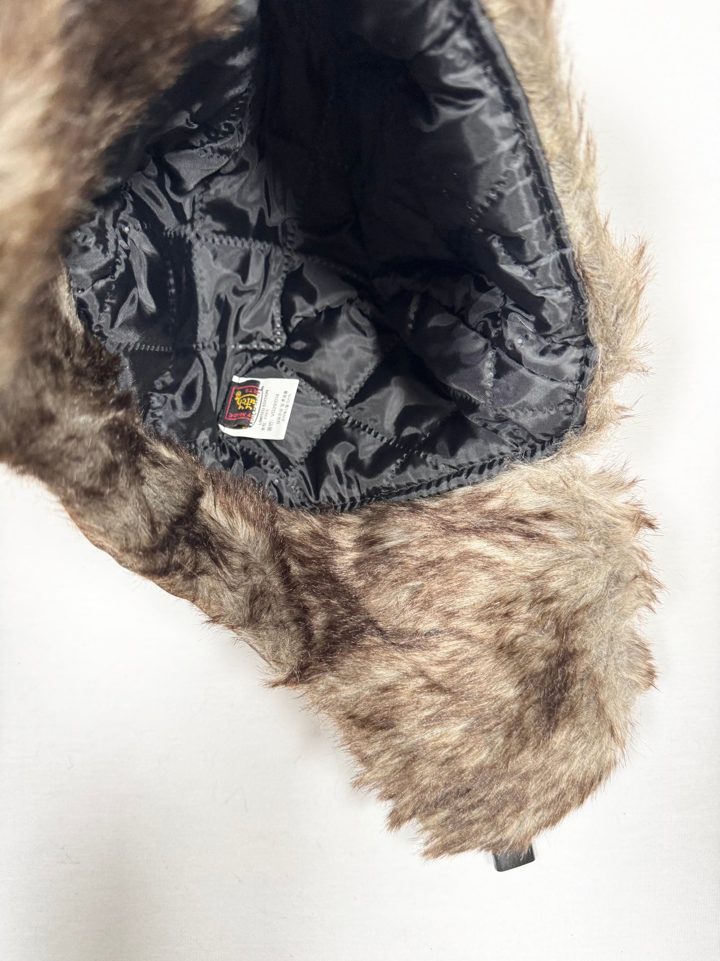 Brown Fur Von Dutch Hat