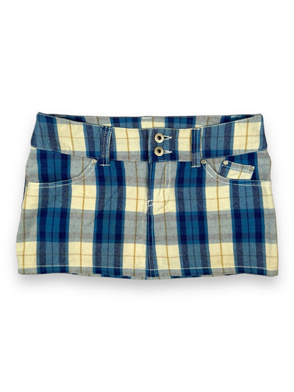 Love Boat Plaid Mini Skirt