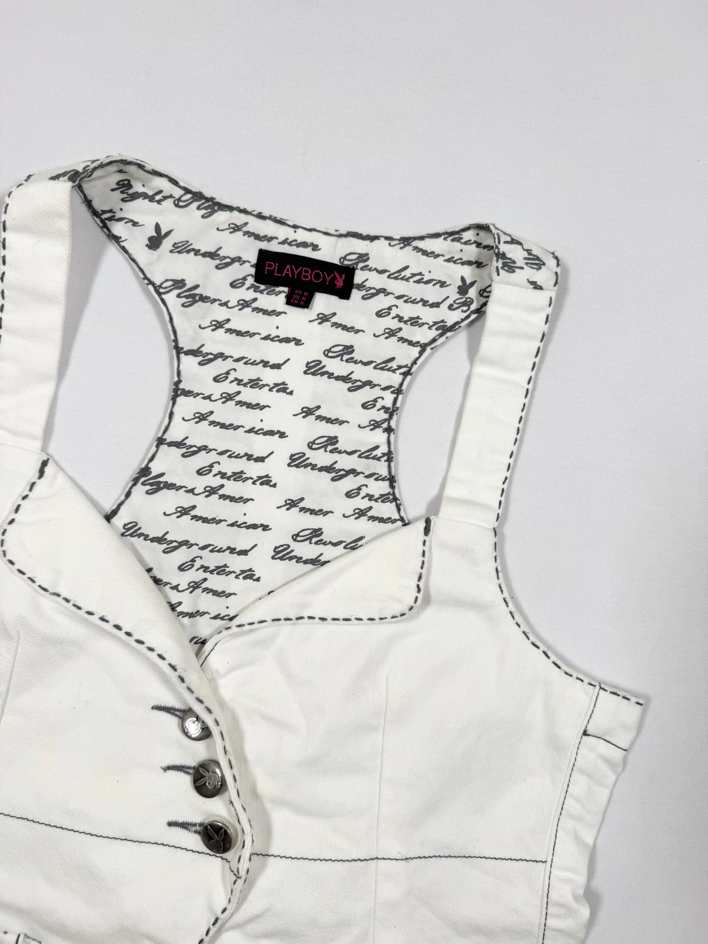 Playboy Vest ♡ Size M