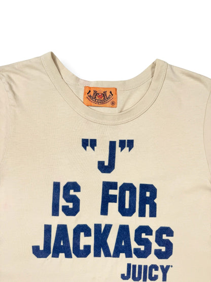 “J Is For Jackass” Juicy Couture Tee ♡ S