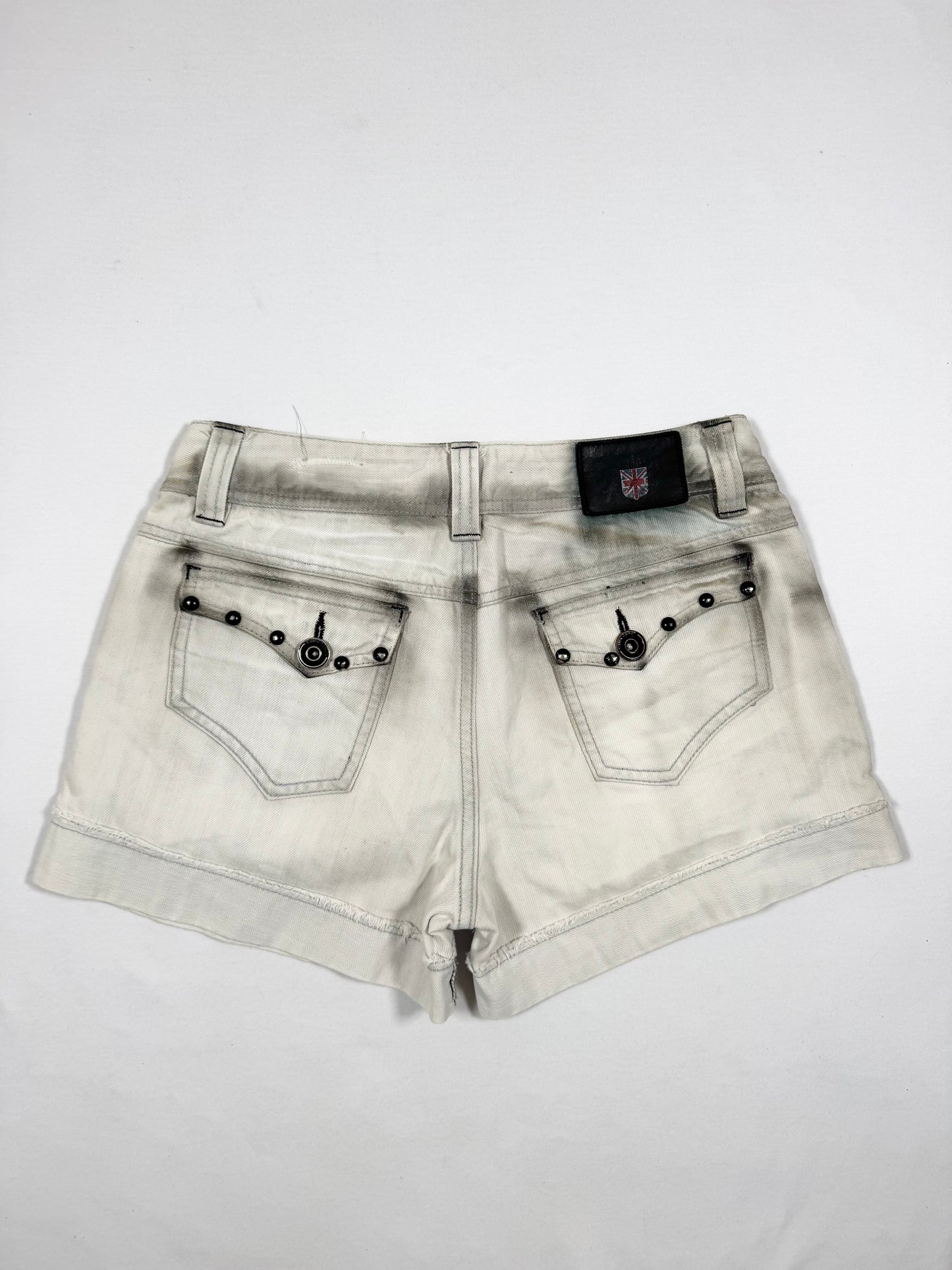 Skull Mini Shorts ♡ Size S