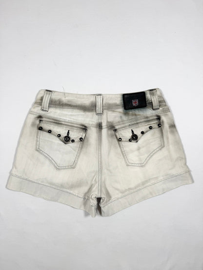 Skull Mini Shorts ♡ Size S