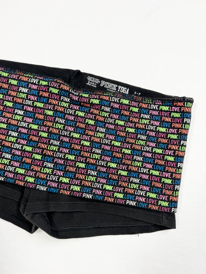 PINK Monogram Fold Over Waist Shorts ♡ XS/S