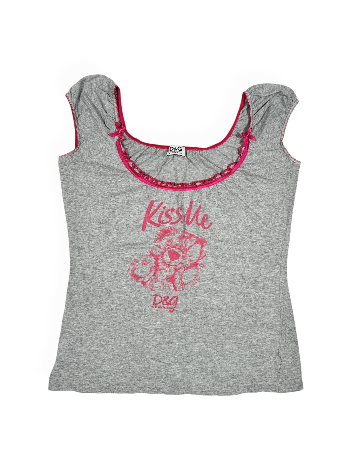 D&G Kiss Me Teddy Tee ♡ Size M