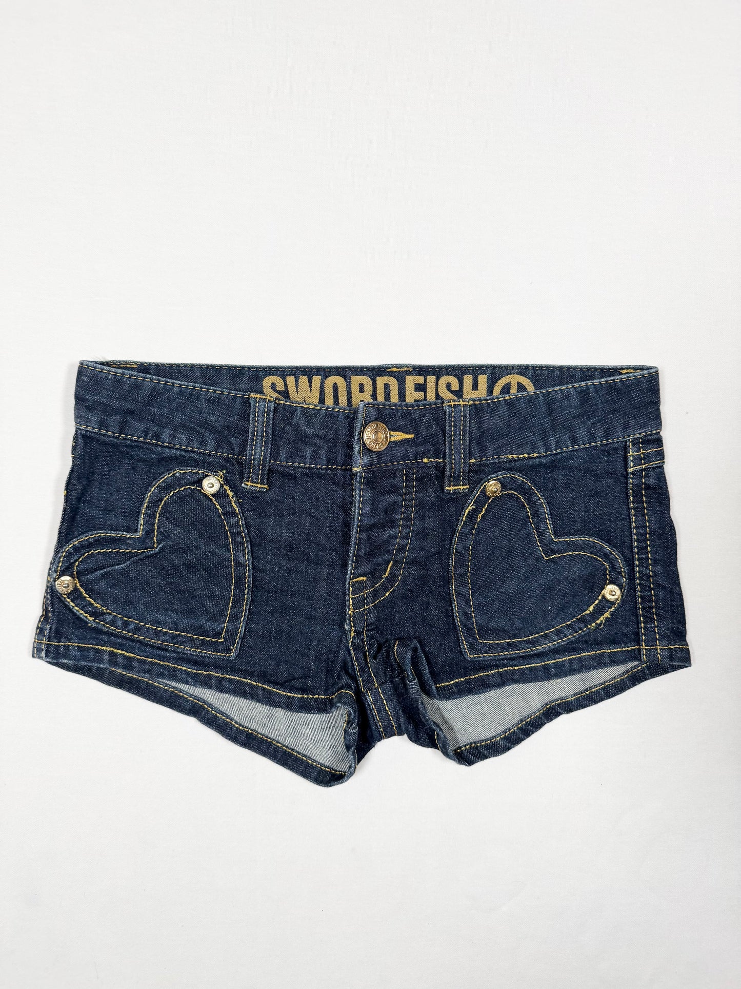 Swordfish Heart Shorts ♡ Size XS