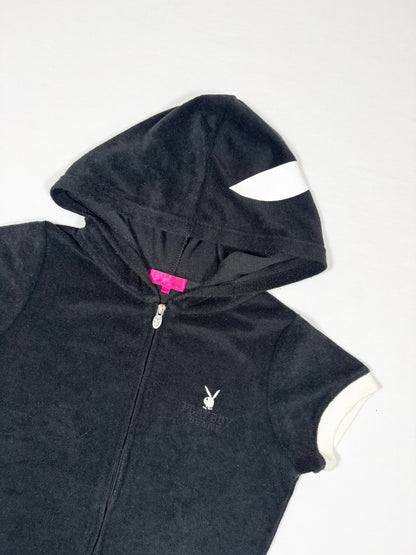 Playboy Skirt + Hooded Top Set