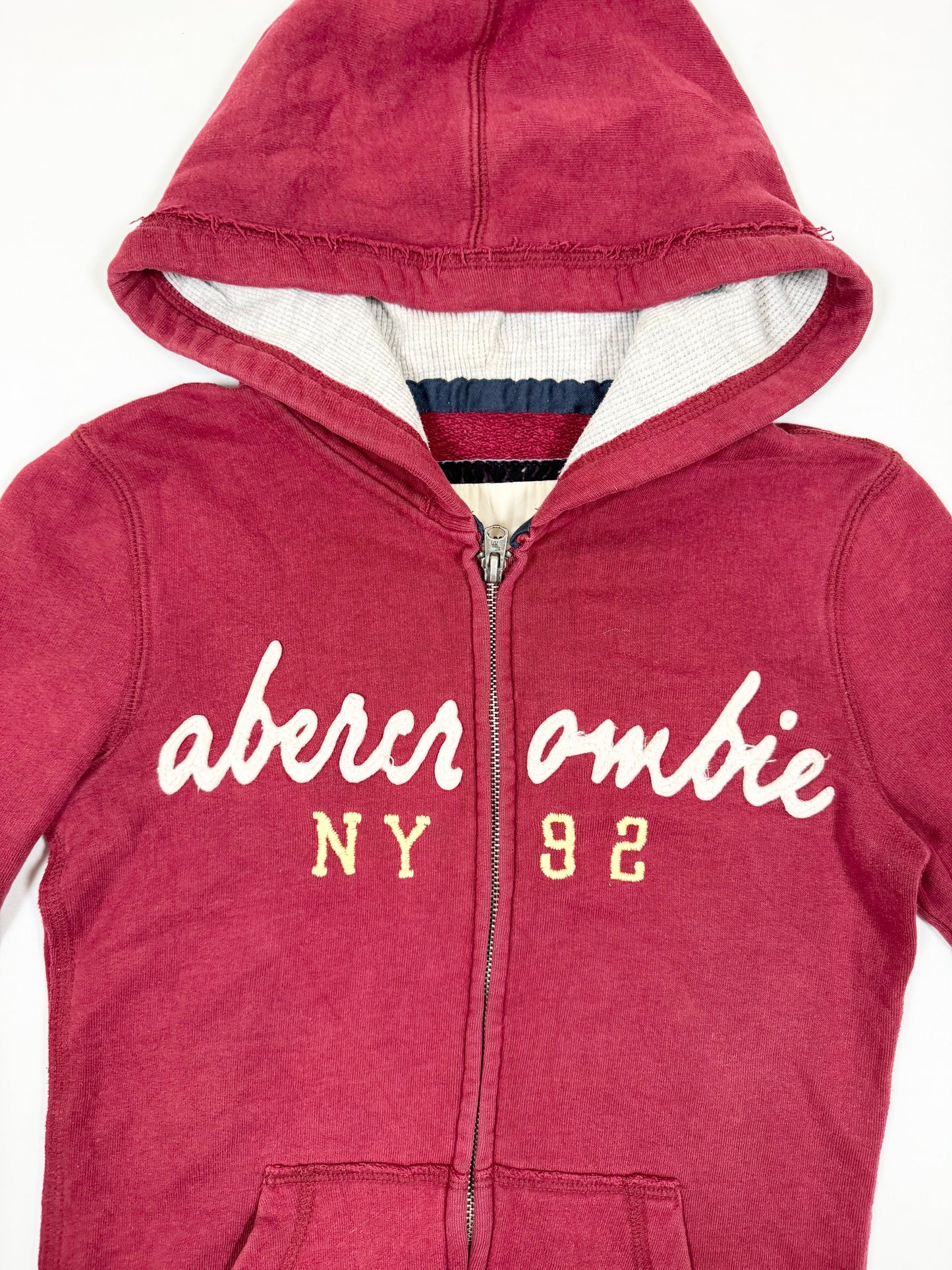 Abercrombie & Fitch Red Zip Up hoodie