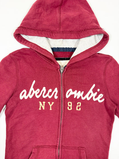 Abercrombie & Fitch Red Zip Up hoodie