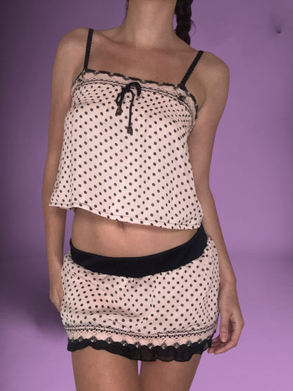 Polka Cami Set