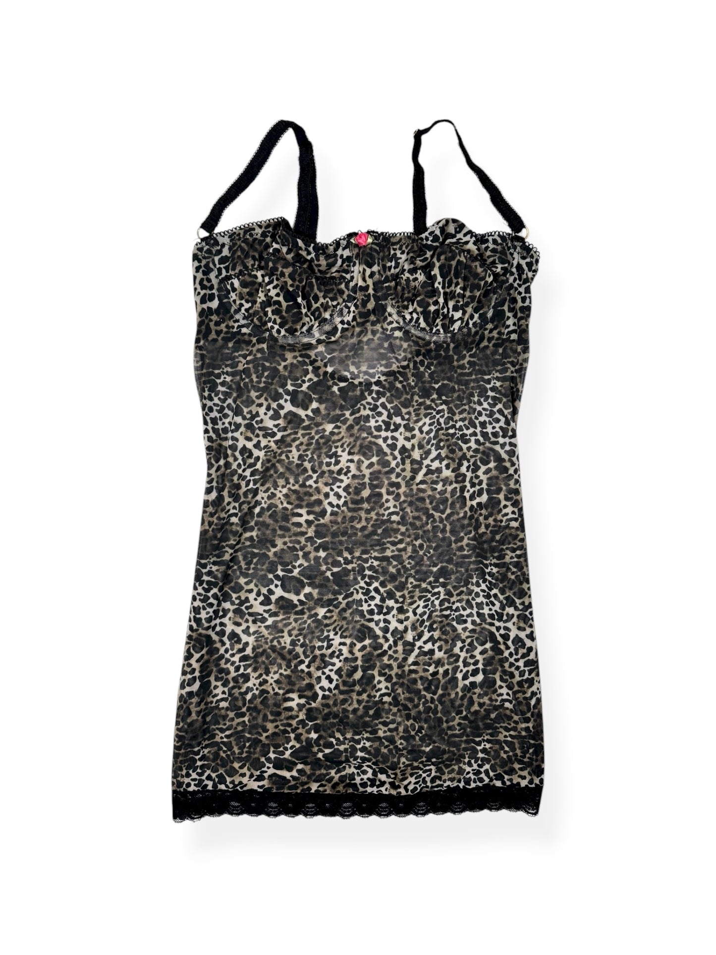 Leopard Rosebud Cami ♡ Size S