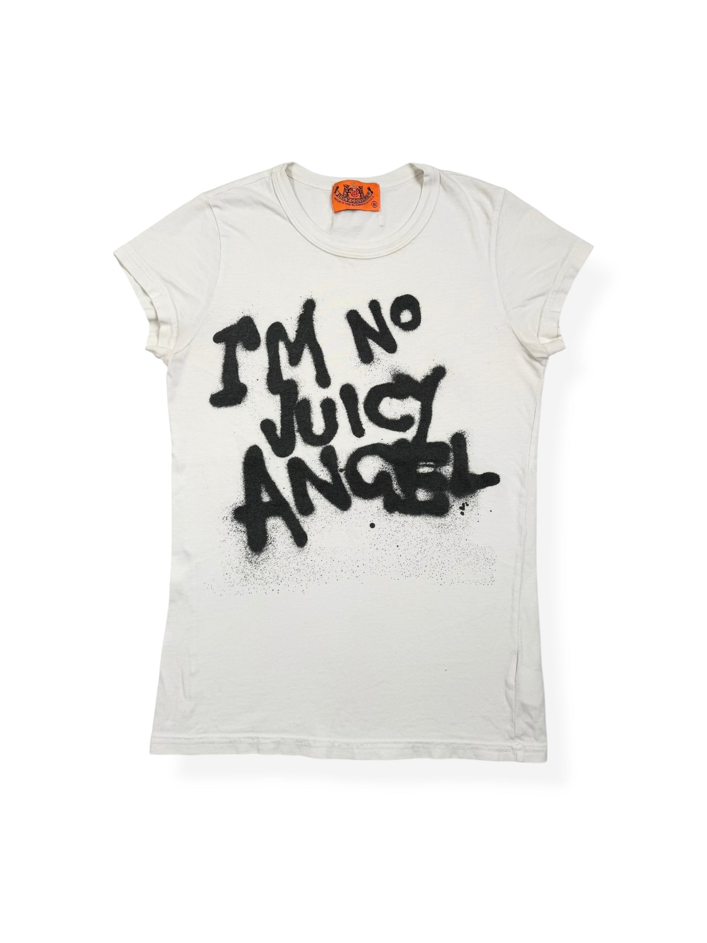 “I’m No Juicy Angel” Airbrush Tee ♡ S