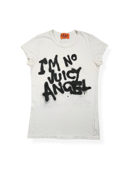 “I’m No Juicy Angel” Airbrush Tee ♡ S