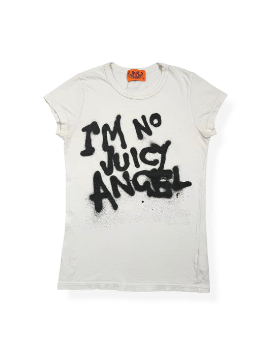 “I’m No Juicy Angel” Airbrush Tee ♡ S