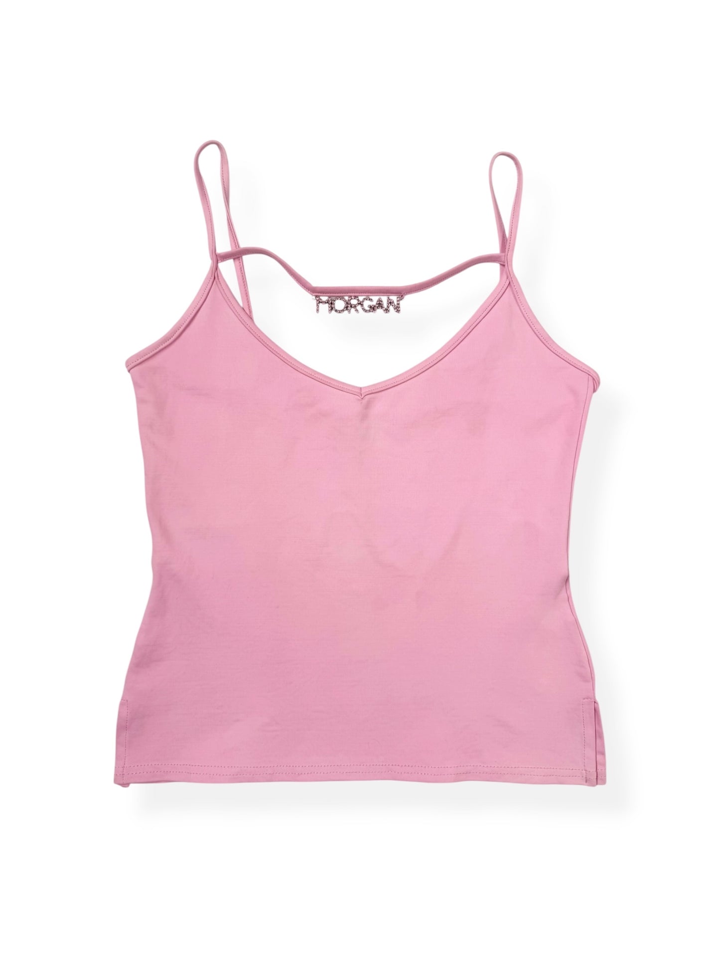 Morgan De Toi Pink Logo Charm Cami ♡ S