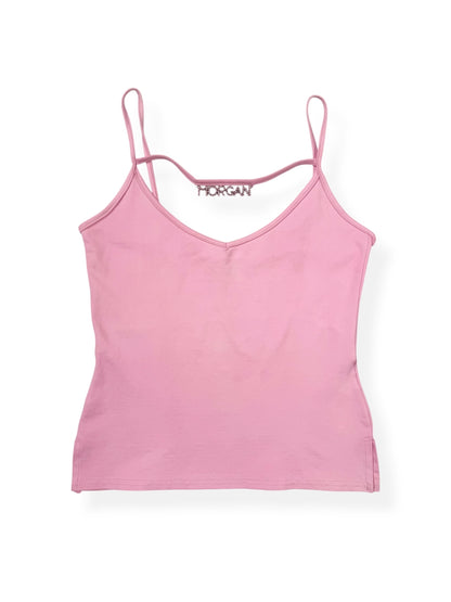 Morgan De Toi Pink Logo Charm Cami ♡ S