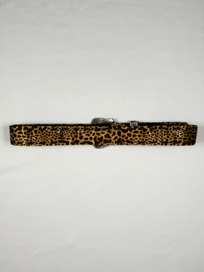 Leopard Print Belt