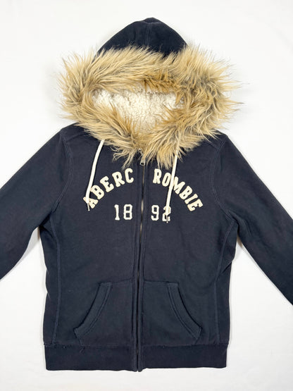 Abercrombie Fur Zip Up ♡ Size M