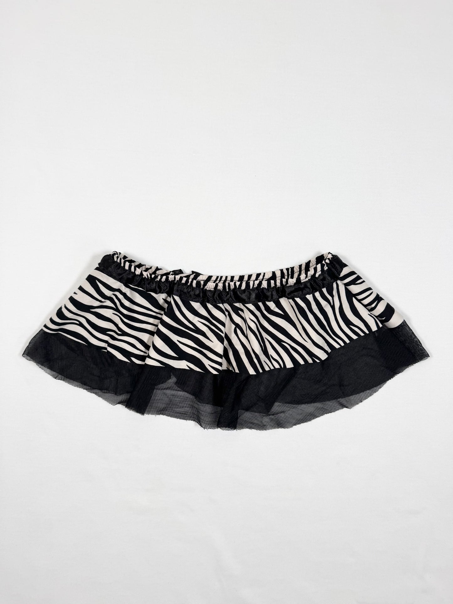 Zebra Cami & Micro Skirt Set