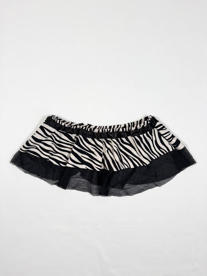 Zebra Cami & Micro Skirt Set