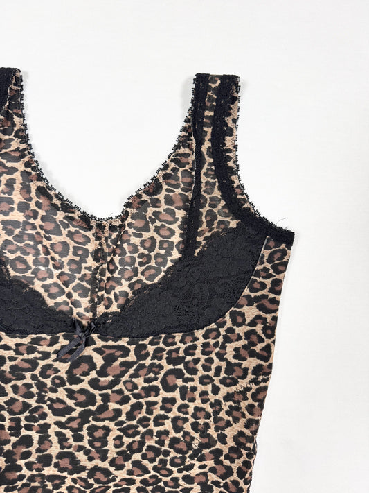 Leopard Lace Tank ♡ Size XXS/XS
