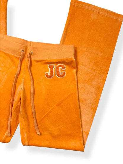 Juicy Couture Orange Sequin Tracksuit Set ♡ XS
