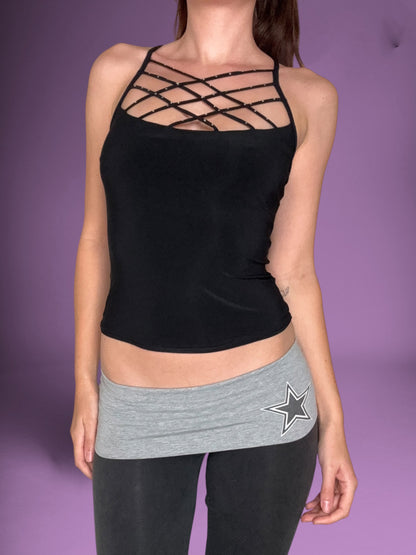 Escape Diamanté Straps Cami ♡ S
