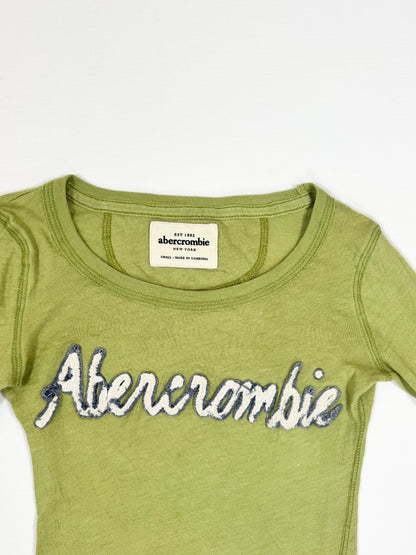 Abercrombie Green Long Sleeved Top ♡ XXS/XS