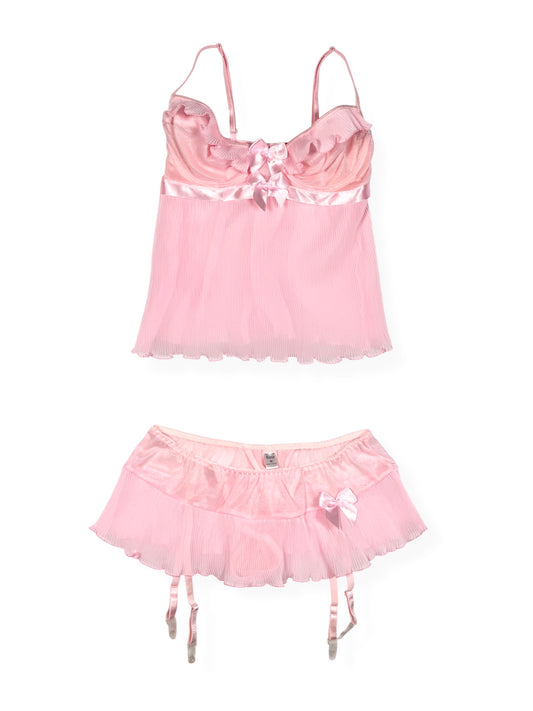 Sizma Pink Skirt & Cami Set ♡ Size S