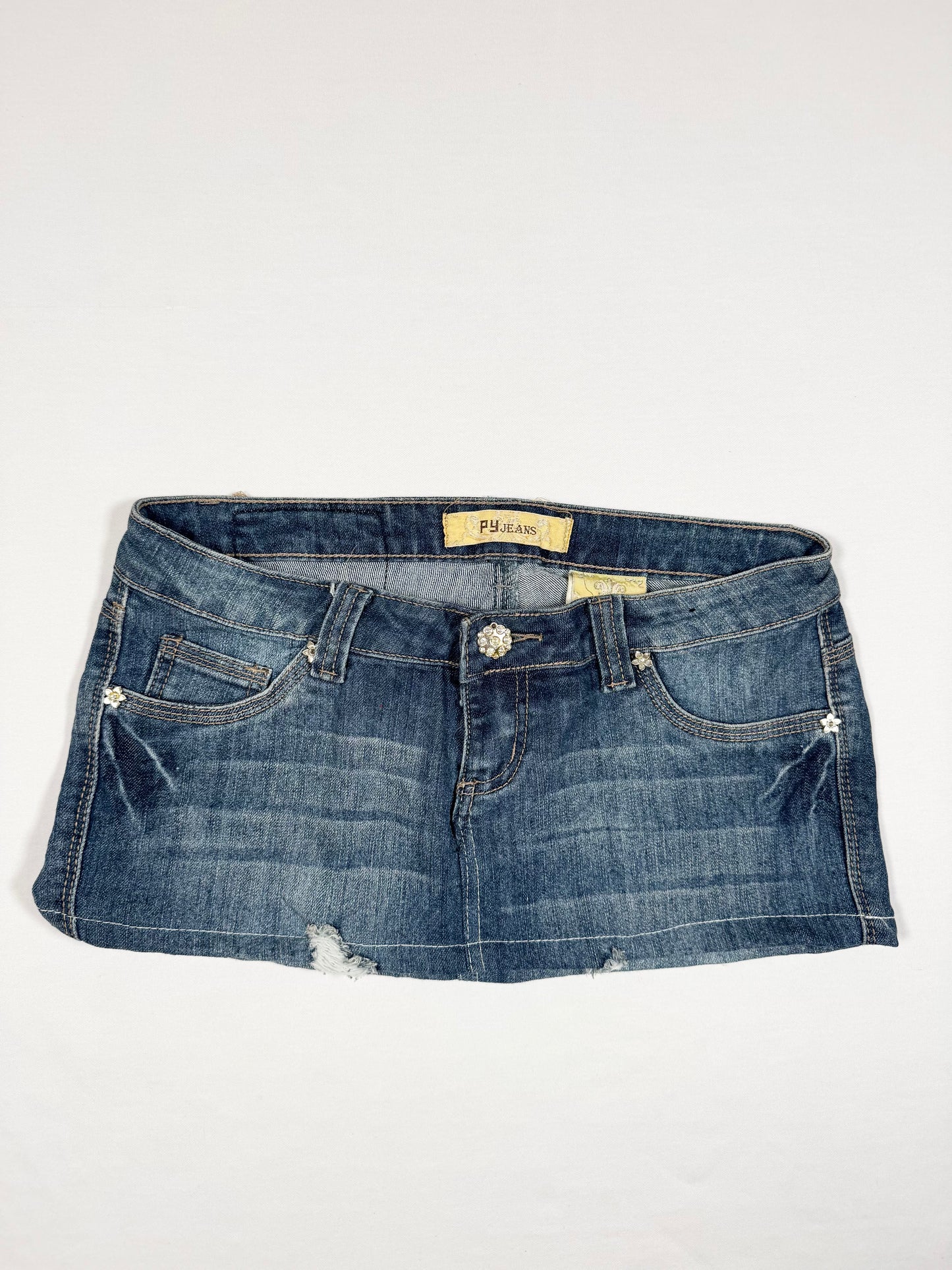 Diamante Mini Skirt ♡ Size M/L