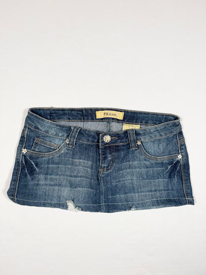 Diamante Mini Skirt ♡ Size M/L